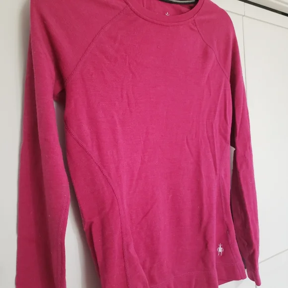 Smartwool Women's Pink Long Sleeve Top Small - Picture 4 of 7